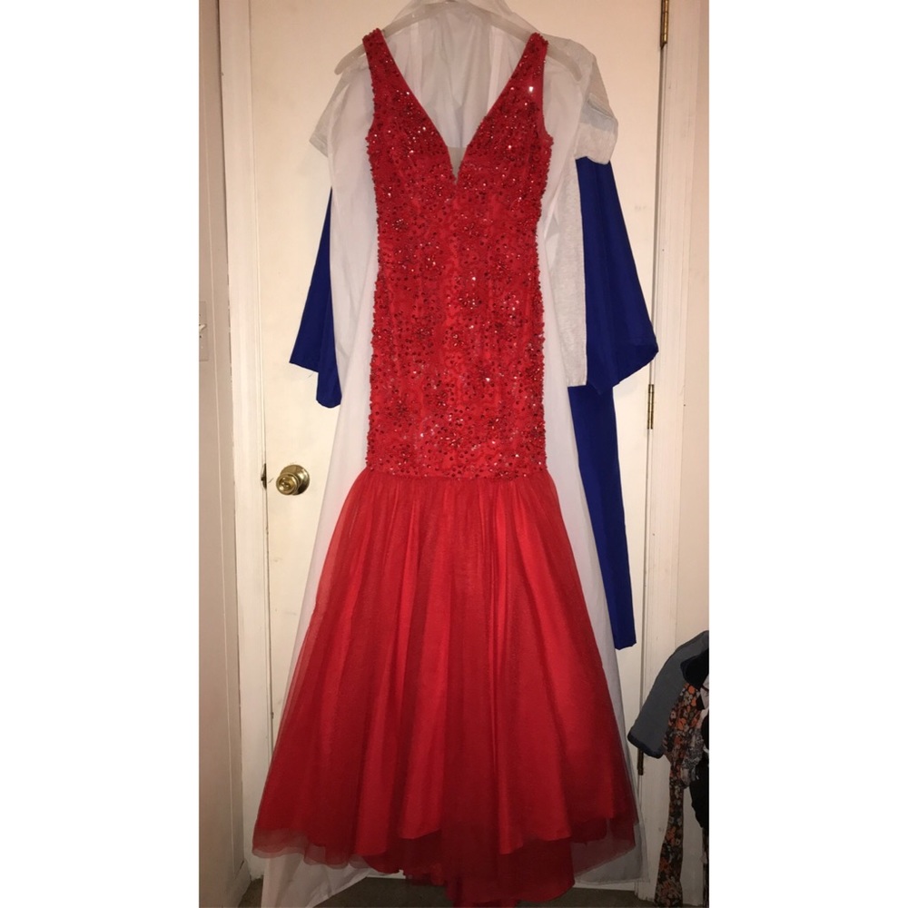 Jovani Red Prom Dress